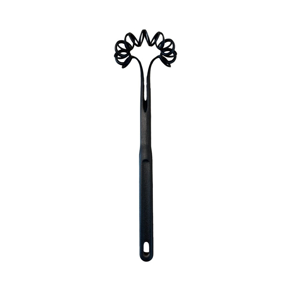 Pampered Chef Black Nylon Spiral Whisk Plastic Lightweight Whip #2330 Retired